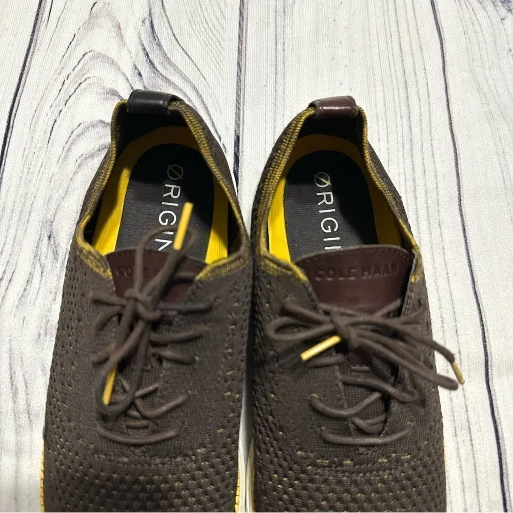 Cole‎ Haan Shoes Men 13 M OriginalGrand Oxford Plain Toe Gray Stitchlite